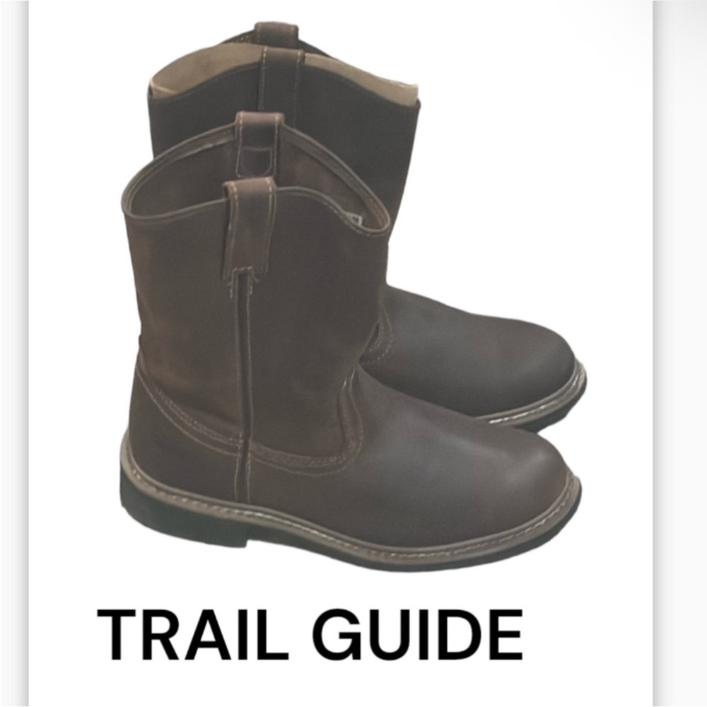 Authentic Trail Guide men's leather boots sz 9.5